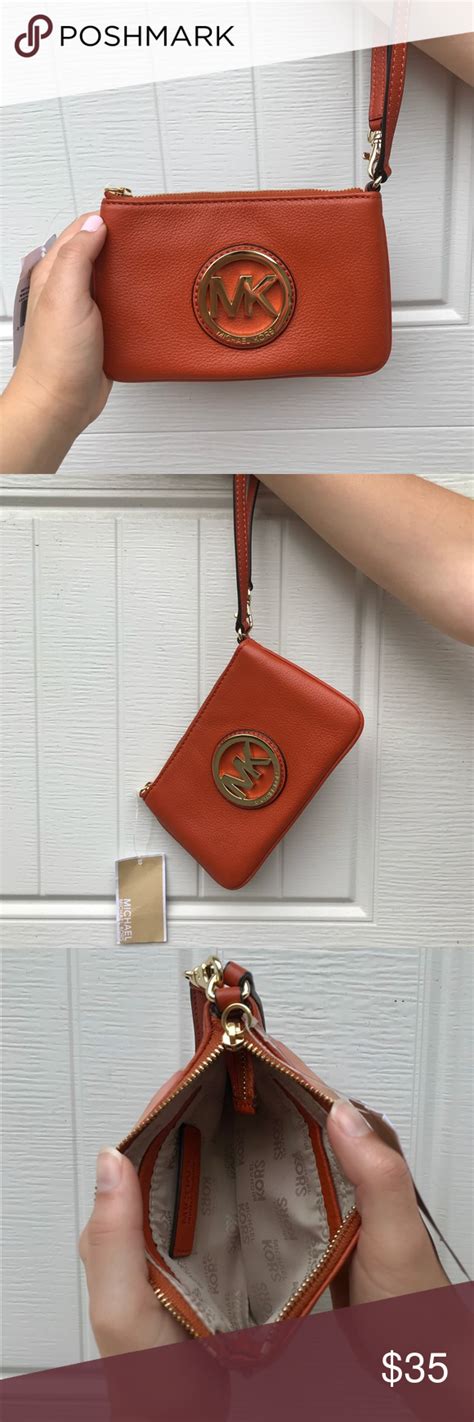 michael kors fulton wristlet|Michael Kors wristlets on sale.